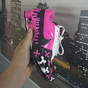 Custom Spatter Drip Nike Shox Shoes
